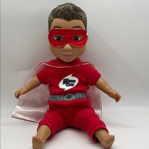 Wonder Crew Doll with Red Outfit and Mask